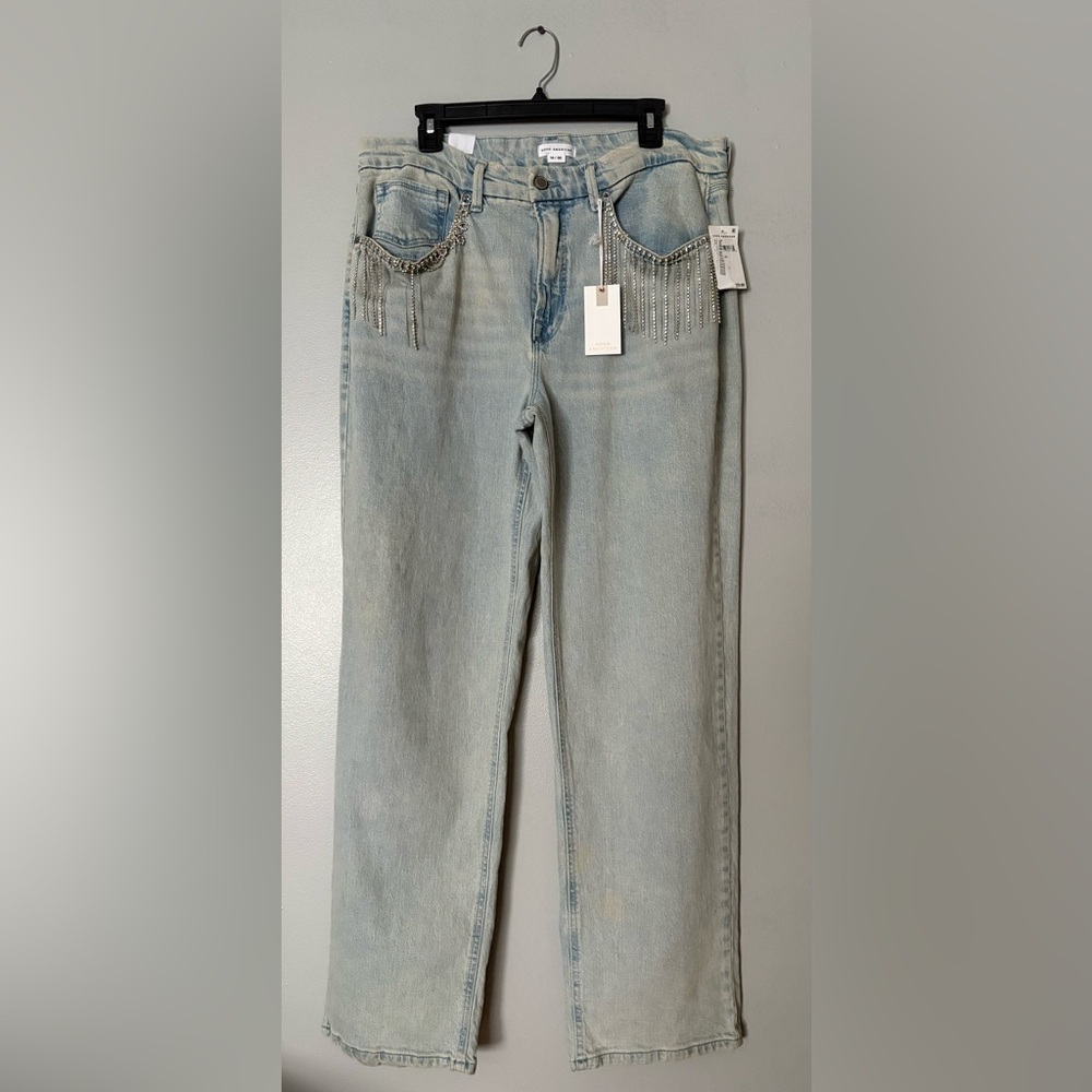 NWT GOOD AMERICAN JEANS SIZE  14| 32